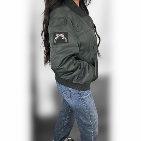 Juicy Couture Bomber Jacket. Size Large - Picture 7 of 10